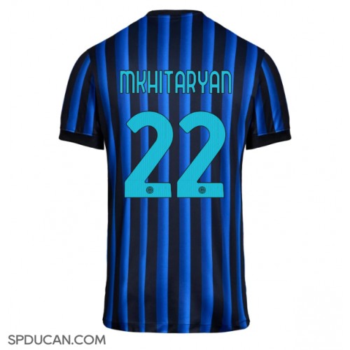 Muški Nogometni Dres Inter Milan Henrikh Mkhitaryan #22 Domaci 2025-26 Kratak Rukav